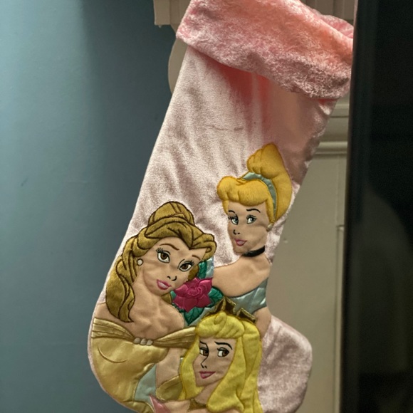 🆕Classic Disney Princess Holiday Stocking Pink - Picture 5 of 7